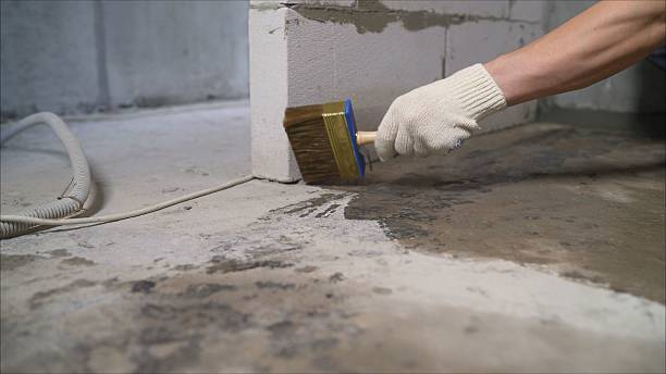 SJ Waterproofing Pros Waterproofing coverage map for South Milford, IN and surrounding area